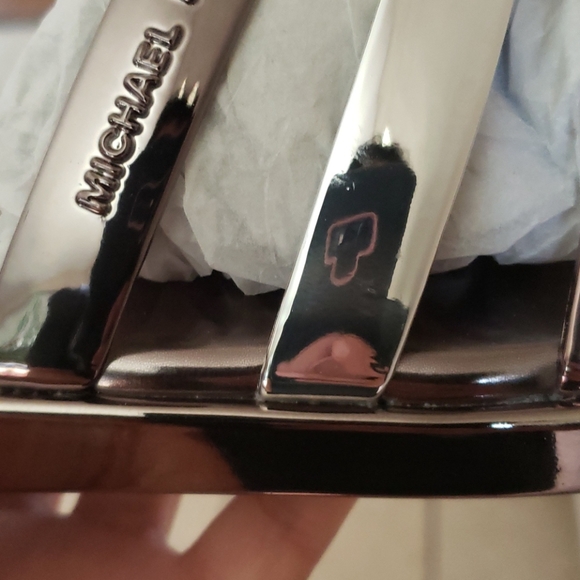 Michael kors keiko slide sanals new w box size 8 m - Picture 8 of 8